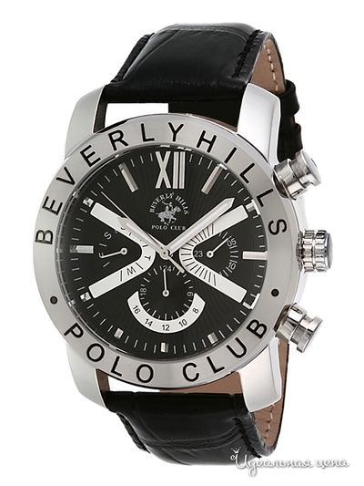 Часы Beverly Hills Polo Club, цвет черный