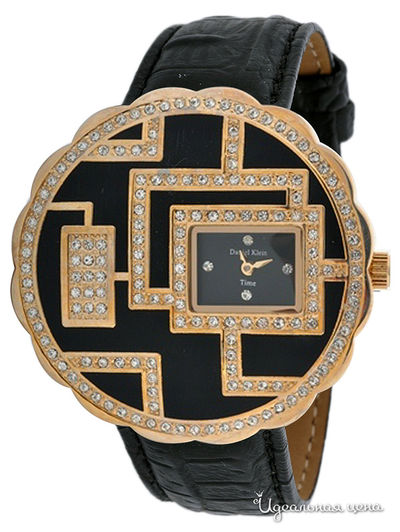Часы Daniel Klein, цвет черный/золотой