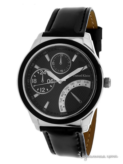 Часы Daniel Klein, цвет черный/серебро
