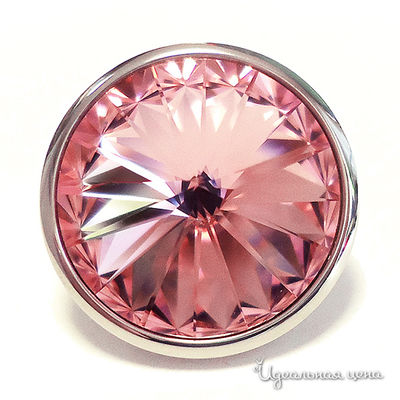 Кристалл съемный Aurelia, цвет светло-розовый