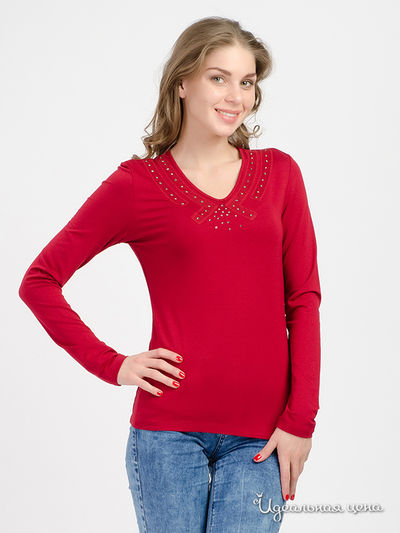 Пуловер Apriori, цвет бордовый