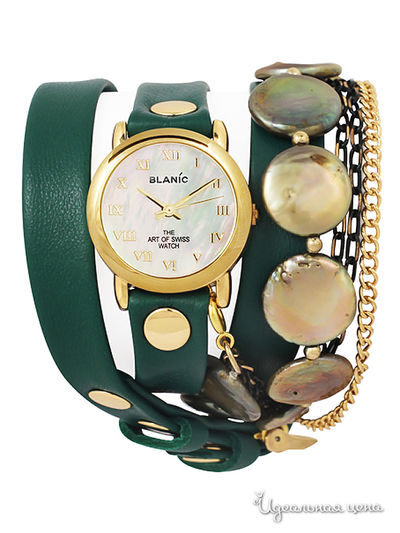 Часы Blanic, цвет Зеленый