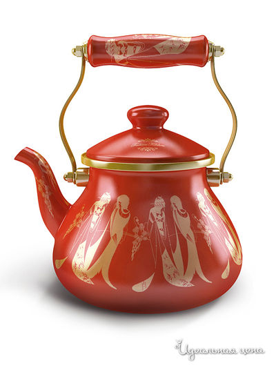 Чайник Китчен фэшион, цвет цветной рисунок