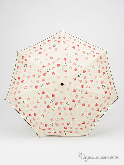 Зонт Moschino, цвет молочный