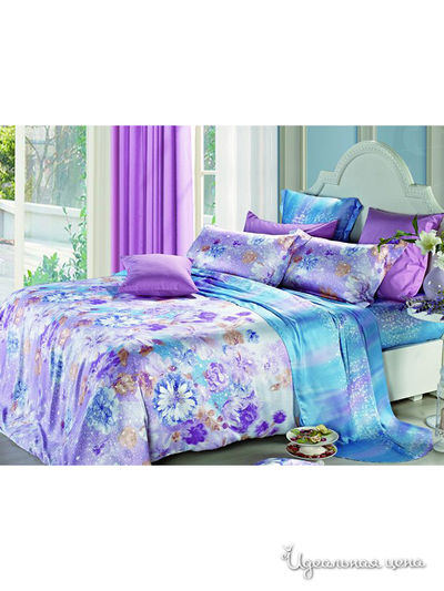 Комплект постельного белья Евро Buenas Noches, цвет мультиколор