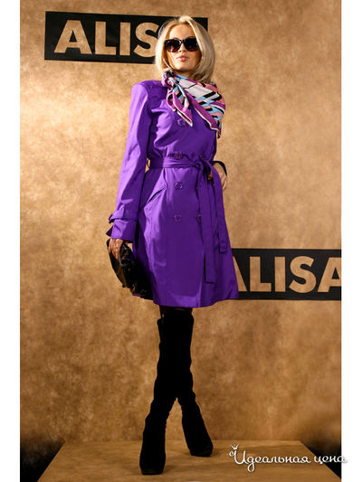 Плащ Alisa Line, цвет фиолетовый