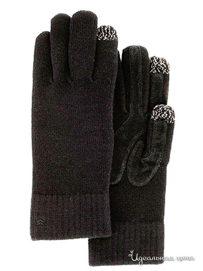 Перчатки Isotoner, цвет черный
