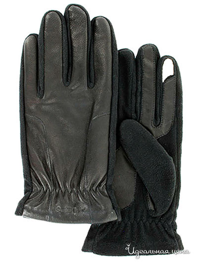 Перчатки Isotoner, цвет черный