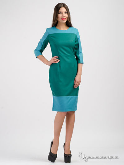 Платье Imago, цвет бирюзово-зеленый
