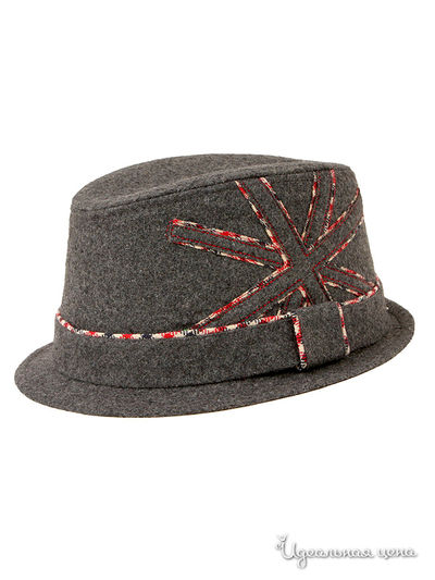 Шляпа Fore!!axel&hudson, цвет темно-серый