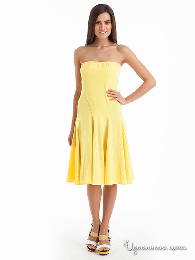 Платье Leo Mayers, цвет желтый