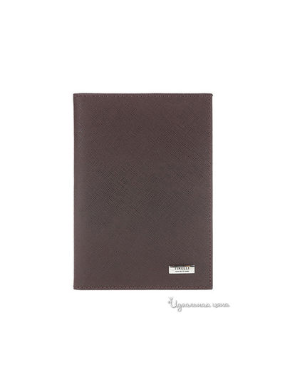 Обложка для паспорта Tirelli, цвет коричневый