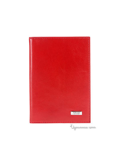 Обложка для паспорта Tirelli, цвет красный