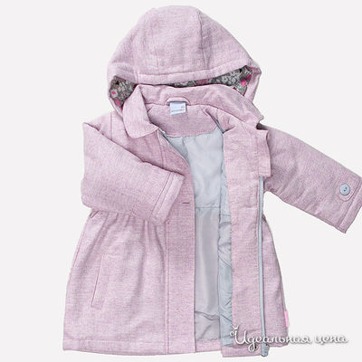 Пальто Coccodrillo &quot;SECRET TIME&quot; для девочки, цвет розовый, рост 80-98 см