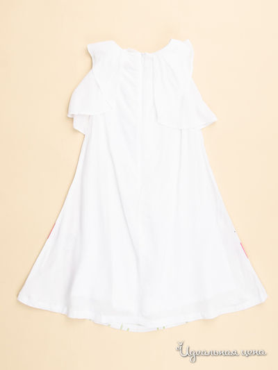 Платье для девочки Mirtillo , цвет белый