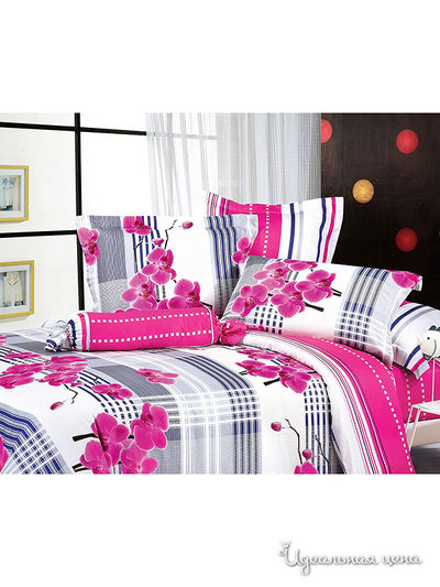 Комплект постельного белья Евро, 50*70 см Tiffany&#039;s Secret, цвет мультиколор