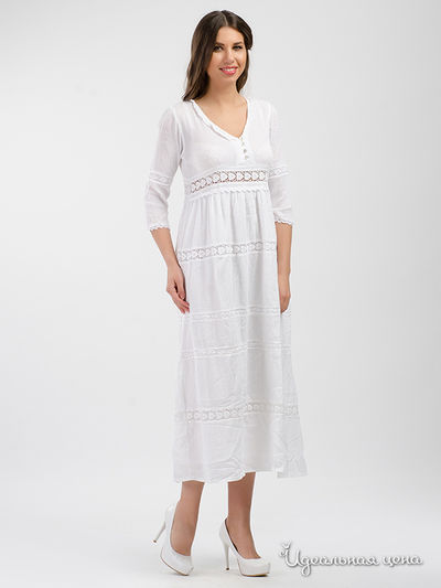 Платье Manvi, цвет белый