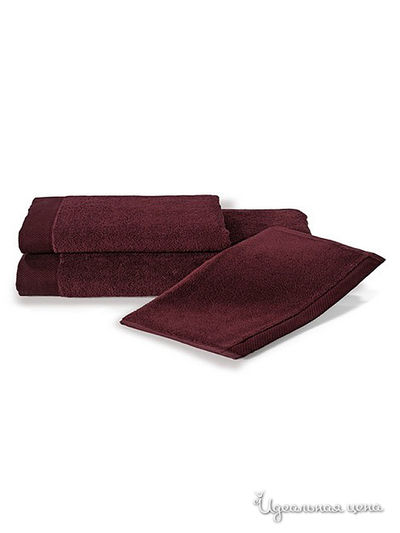Махровое полотенце SOFTCOTTON, цвет бордовый