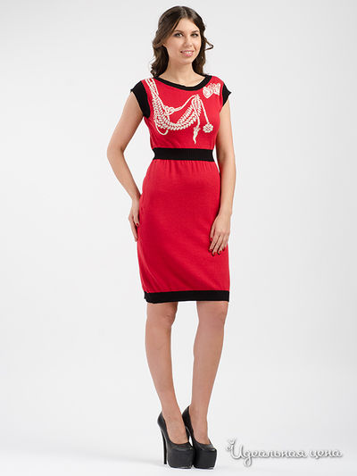 Платье Love Moschino, цвет красный