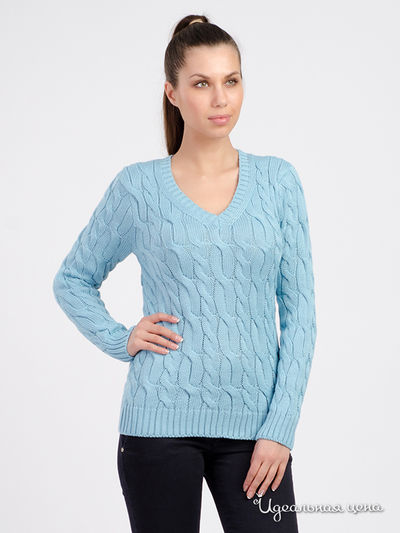 Пуловер A&#039;more, цвет голубой