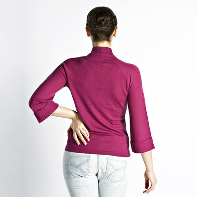 Пуловер Pezzo женский, цвет малиновый