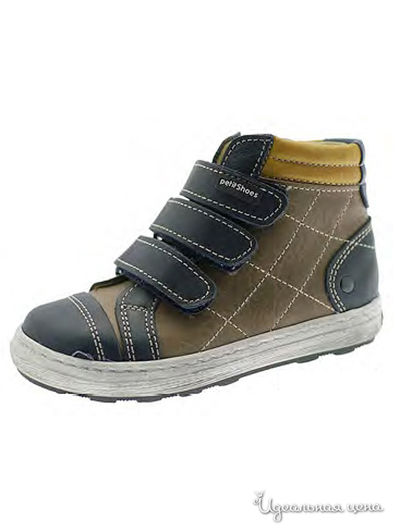 Ботинки PetitShoes, цвет синий, темно-коричневый