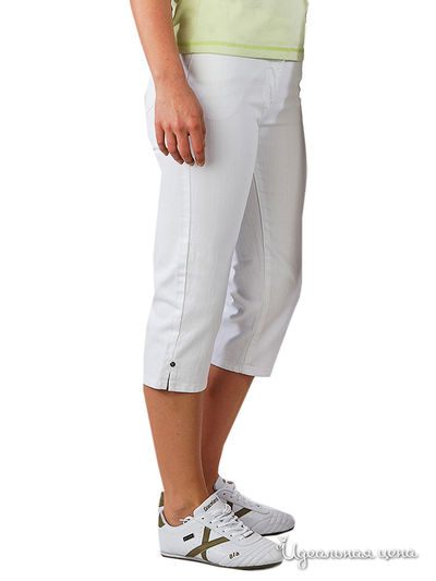 Укороченные джинсы Linda Million X Woman, цвет Белый