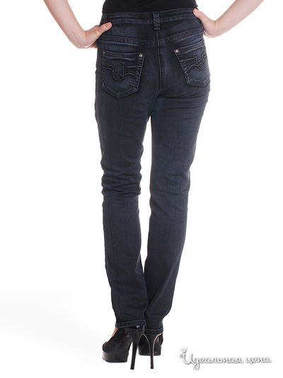 Прямые джинсы, длина 32 Million X Woman, цвет синий