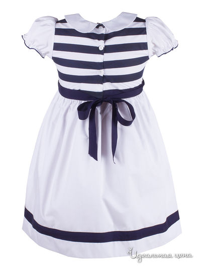 Платье Comusl для девочки, цвет белый, синий