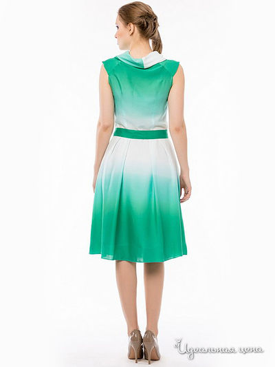 Платье Remix, цвет купон зеленый