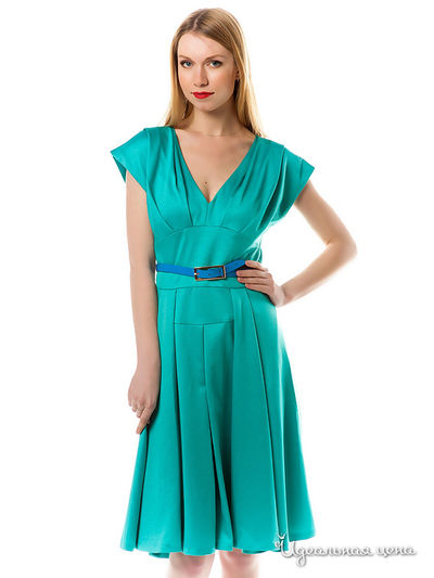 Платье Leo Mayers, цвет бирюзовое