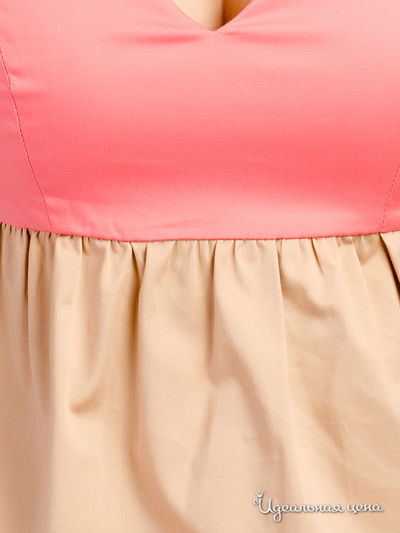 Платье Imperial, цвет розовый, бежевый