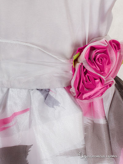 Платье Wonderland для девочки, цвет серый, розовый