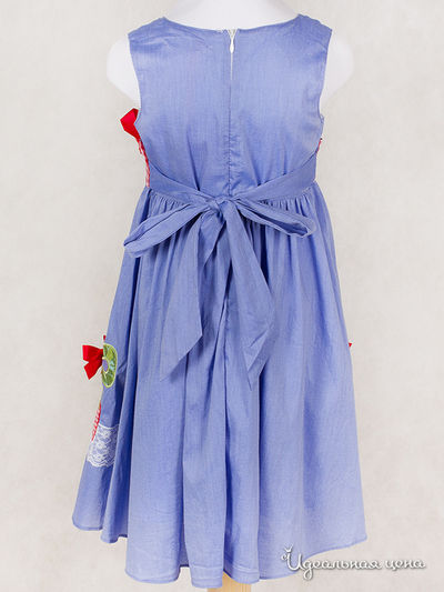 Платье Wonderland для девочки, цвет синий, красный