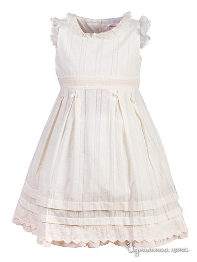 Платье Wonderland для девочки, цвет бежевый