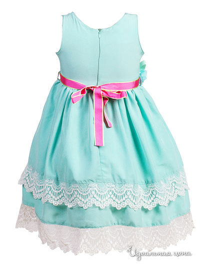 Платье Wonderland для девочки, цвет бирюзовый