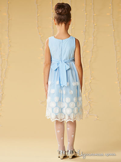 Платье Wonderland, цвет голубой, белый