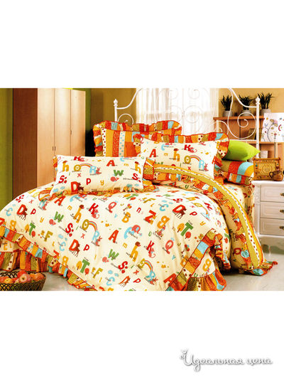 Комплект постельного белья детский Текстильный каприз, цвет мультиколор