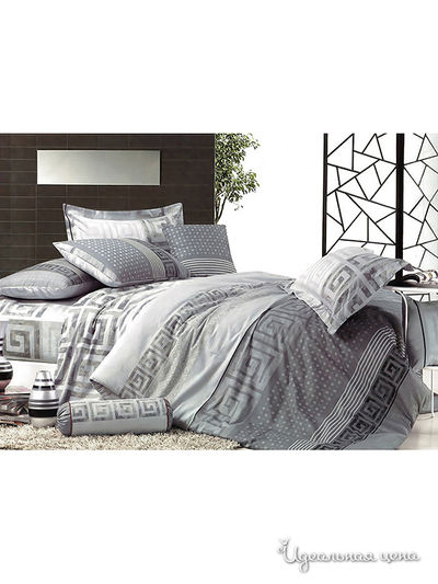 Комплект постельного белья 1.5 спальный Kazanov.A., цвет серый, антрацит