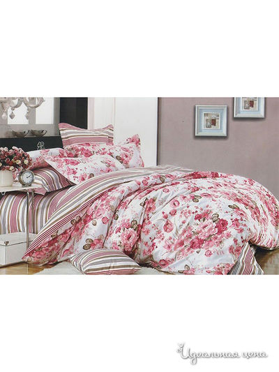 Комплект постельного белья 1.5 спальный Kazanov.A., цвет розовый