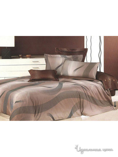 Комплект постельного белья евро Kazanov.A., цвет коричневый