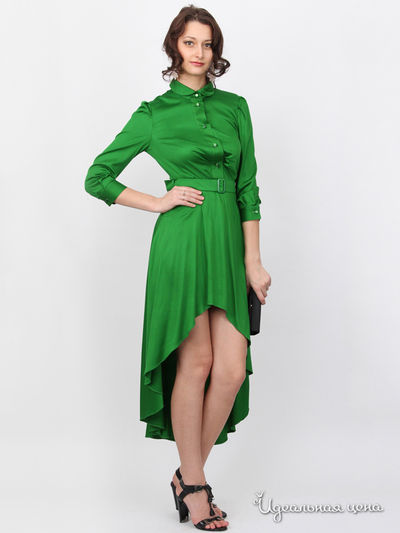 Платье Nastya Sergeeva by May Be, цвет зелёное