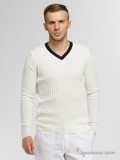 Пуловер Totallook, цвет белый, черный