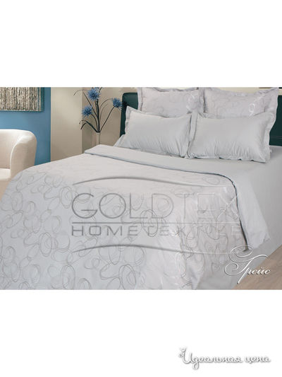 Комплект постельного белья 2-х спальный Goldtex, цвет белый