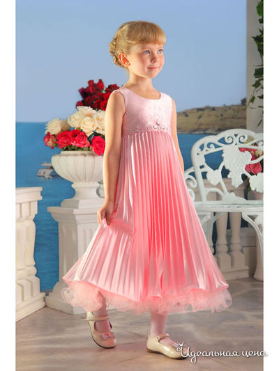 Платье Маленькая Леди, цвет розовый