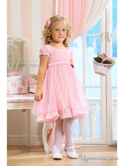 Платье Маленькая Леди, цвет розовый