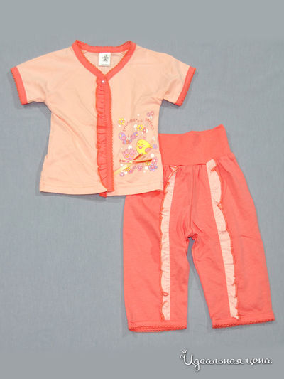 Комплект Фламинго, цвет персиковый