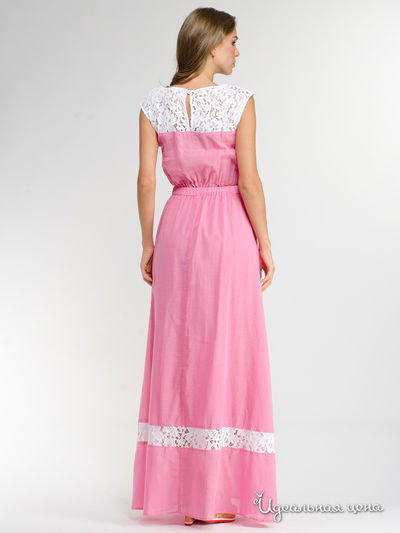 Платье Maria Rybalchenko, цвет розовый, белый