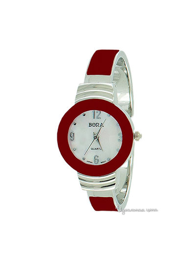 Часы наручные Bora, цвет Silver/Red