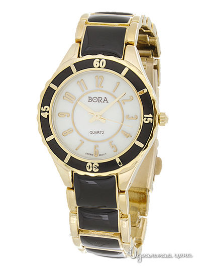 Часы наручные Bora, цвет Black/Gold